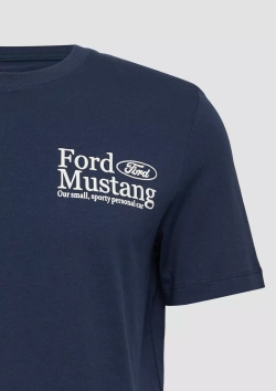 Хлопковая футболка с принтом Ford® s.Oliver