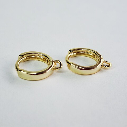 Ювелирные швензы колечки, позолота, люкс фурнитура