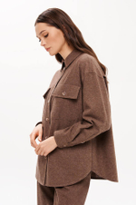 23370 Блузка женская (какао)