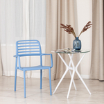 Кресло VALUTTO (mod. 54) пластик, 58 х 57 х 86 см , Pale blue (бледно-голубой) 33780