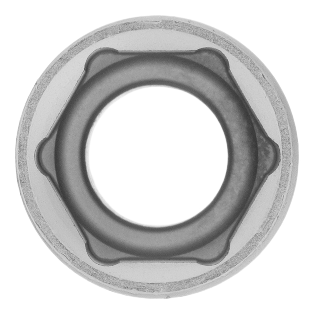 Головка торцевая, 16 мм, шестигранная, CrV, под квадрат 1/2, хромированная Matrix 13116