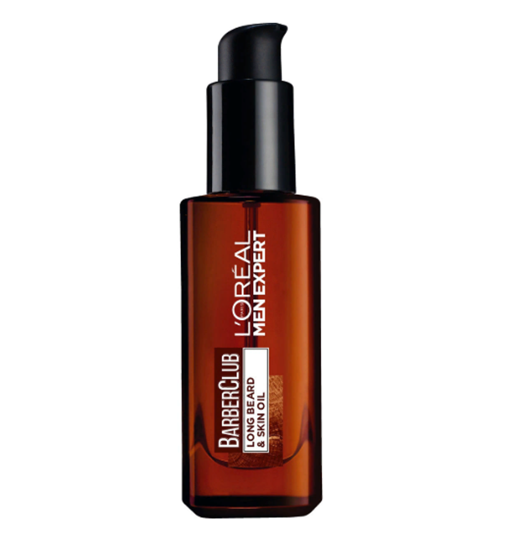 L'Oreal Paris Масло для длинной бороды Men Expert Barber Club, с маслом кедрового дерева, 50 мл