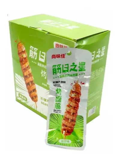Азиатские снеки остренькие колбаски 30 г * 20 шт