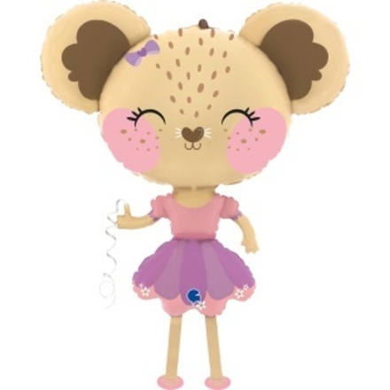 Г Ходячая Фигура Мышка Балерина 36''/91 см.