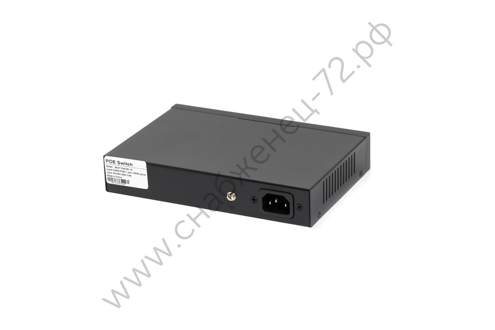 SKAT PoE-4E-1G коммутатор PoE Plus, мощность 65Вт, порты: 4-Ethernet, 1-Uplink