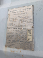 Контейнер 20 футов № TGHU3157217