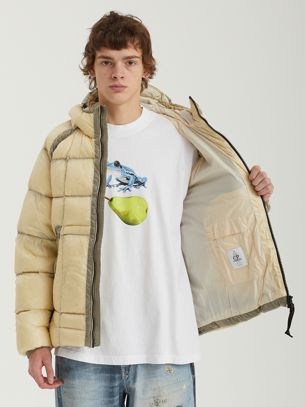 Мужской Пуховик In Dd-shell