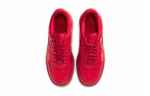 Кроссовки Nike Air Force 1 Shadow Triple-Red (Женская размерная сетка)