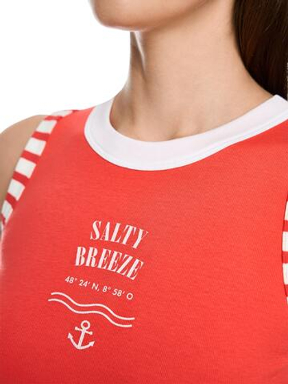 Marc Cain Топ в морском стиле