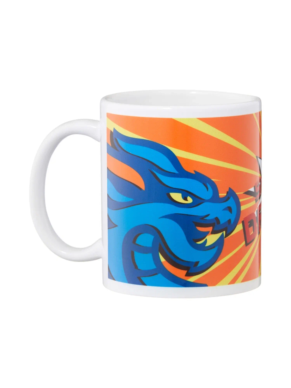 Кружка керамическая с логотипом ХК "Шанхайские Драконы"