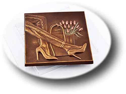 Форма для шоколада "Настоящая Женщина" 100*100*13 мм