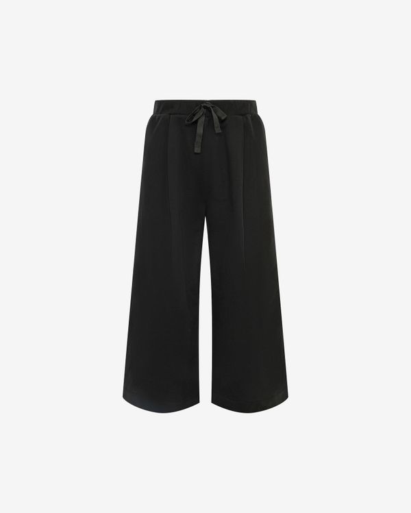 Брюки palazzo широкие черные - фото 1