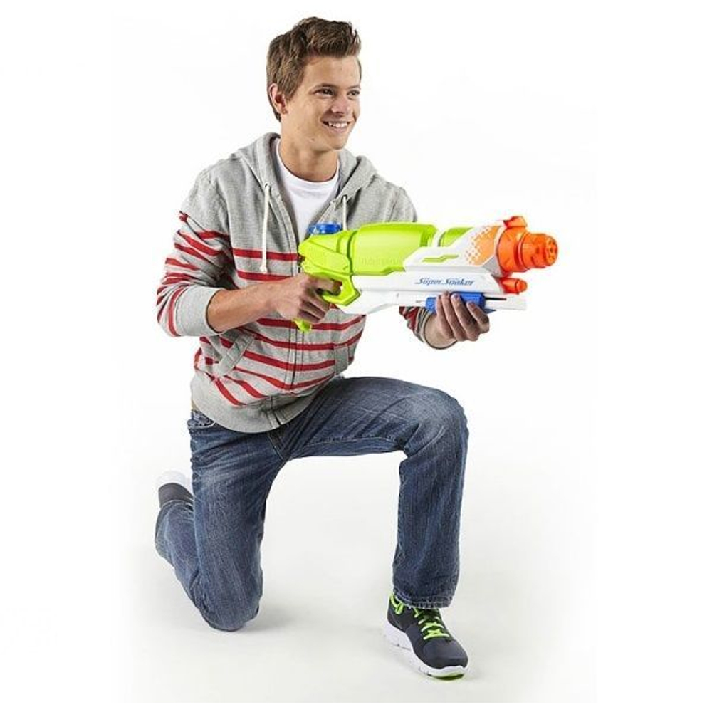 Nerf: Водяной бластер Super Soaker Шквал A4837H — Supersoaker Barrage Water Blaster — Нерф Нёрф Хасбро