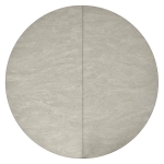 Стол Bradex Home Rudolf круглый раскладной 100-130x100x75см, Бетон слюда, чёрный