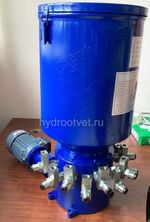 3DDRB-N10.5/30 - Станция смазки электрическая для многоточечных систем, рабочее давление до 315 бар, подача 10,5 мл/мин, мощность двигателя 0,18 кВт, объем бака 30 литров, число выходов: 3