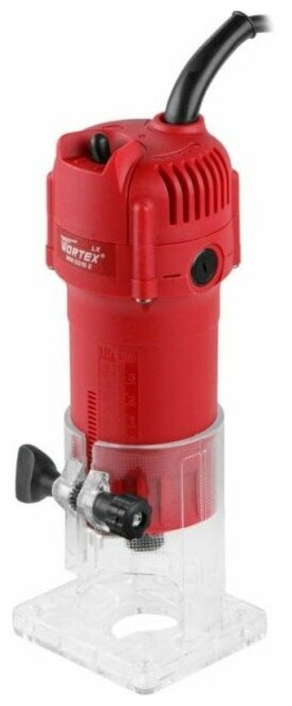 Фрезер кромочный WORTEX LX MM 6016 E (600 Вт, 30 000 об/мин, цанга 6 и 8 мм) (0329063)