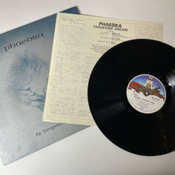 Винтажная виниловая пластинка LP Tangerine Dream Phaedra (Japan 1975) (No Obi) Mysterious Semblance At The Strand Of Nightmares