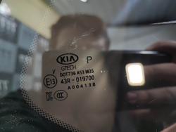 Стекло багажника правое Kia Soul 3 (SK3) 19-нв Б/У Оригинал 87820K0000