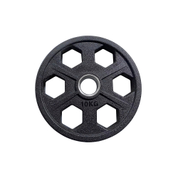 Диск обрезиненный 10 кг СНЕЖИНКА