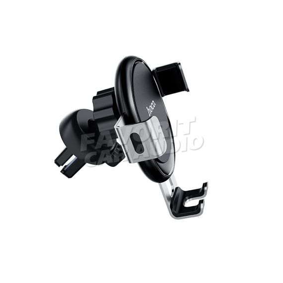 Держатель HOCO CA56 силикон алюминий воздуховод шарнир серый