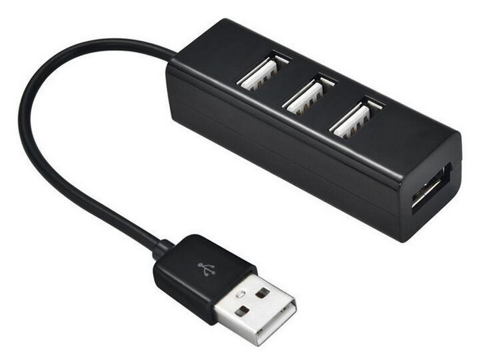 Mega Hub Port 4USB 3.0 (черный)