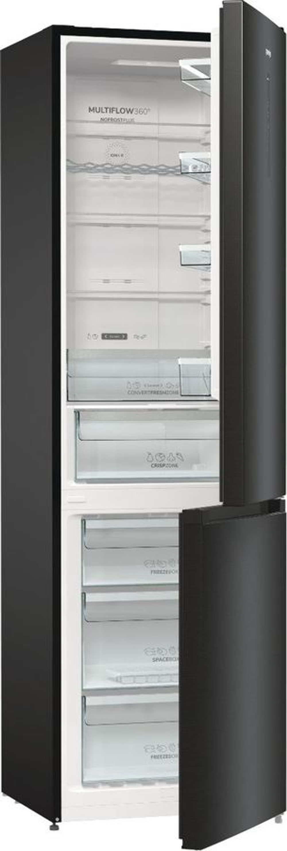 Отдельностоящий двухкамерный холодильник Gorenje NRK620EABXL4