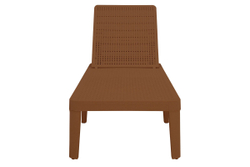 Шезлонг Tweet compact, коричневый