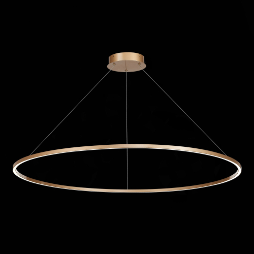 ST605.203.57 Cветильник подвесной SMART ST-Luce Золотистый/Белый LED 1*57W 2800-6500K