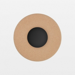 Корзина для белья 35л Brabantia с пробковой крышкой белая Бельгия крышка