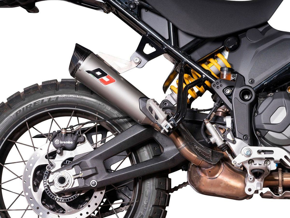 ADUC0620051 QD EXHAUST SILENCER SLIP-ON TITANIUM E5 (DSRT X)