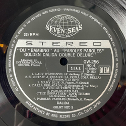 Винтажная виниловая пластинка LP Golden Dalida Double Deluxe (Japan 1973) (No Obi)