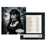 Комплект предметных тетрадей А5 48л., 10 предметов, со справ матер, скрепка, мелов. картон (стандарт), блок офсет, Alingar "Mystical wednesday"