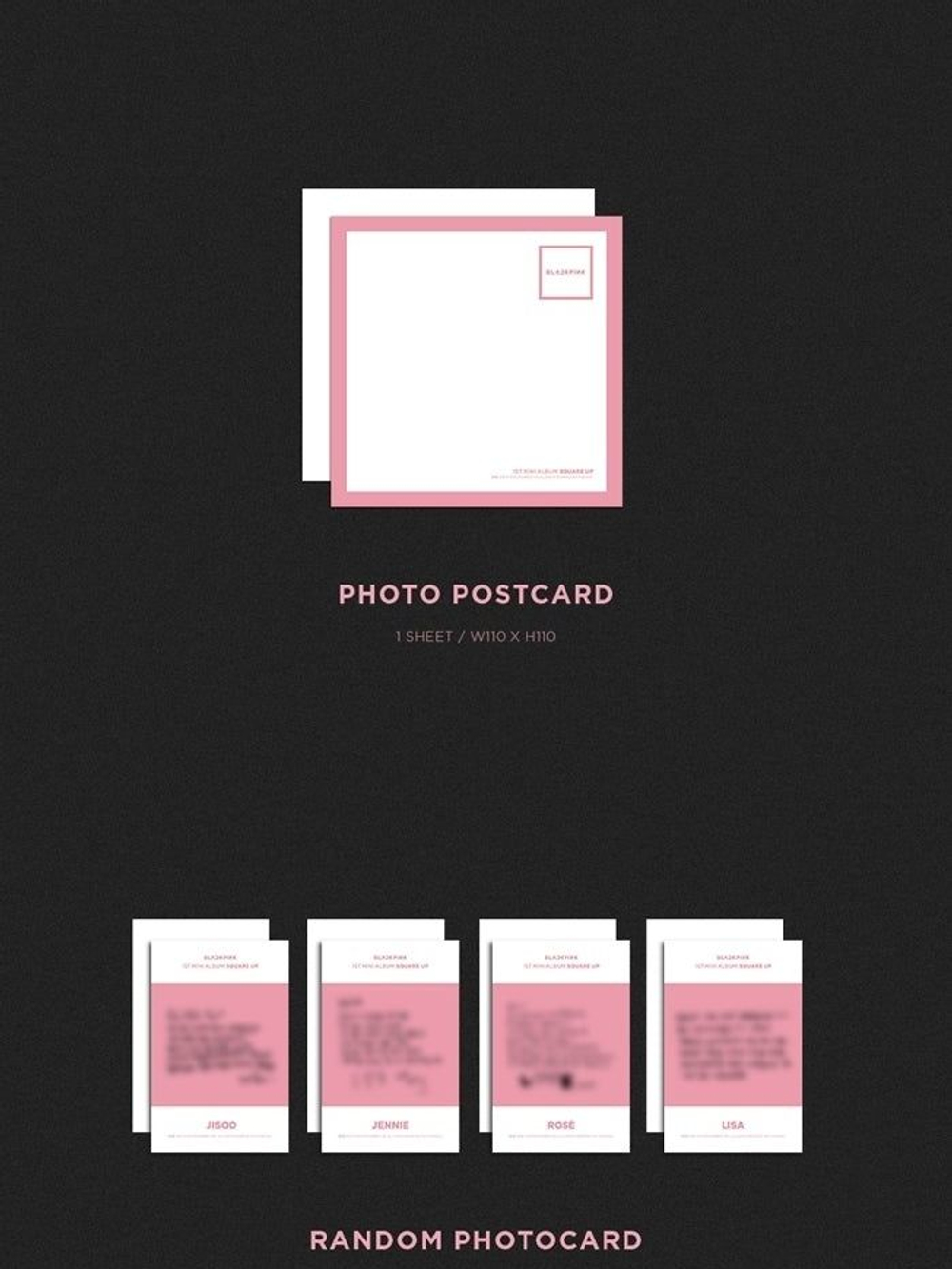 Альбом BLACKPINK - Square Up 1st Mini Album 2 Version SET