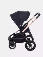Коляска детская MOWBaby "ZOOM"PU (2в1) RA086 Gold Black