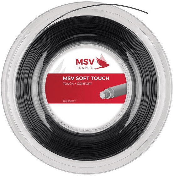 Теннисная струна MSV Soft Touch BK - 1.25 Reel (200 м), арт. 4153
