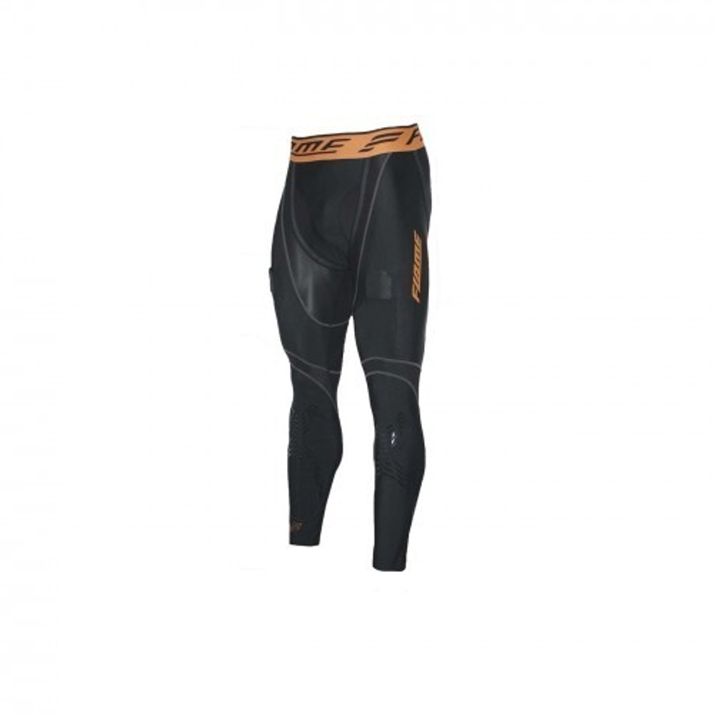 Белье FLAME брюки X-FIT с липучками для гамаш JR (юниорский)