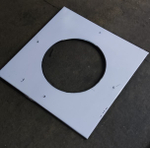 Экран с отверстием 300 мм. нерж. ECOFLUE