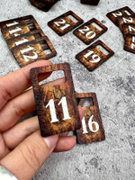 Деревянные Номерки 30х50 (1-25)