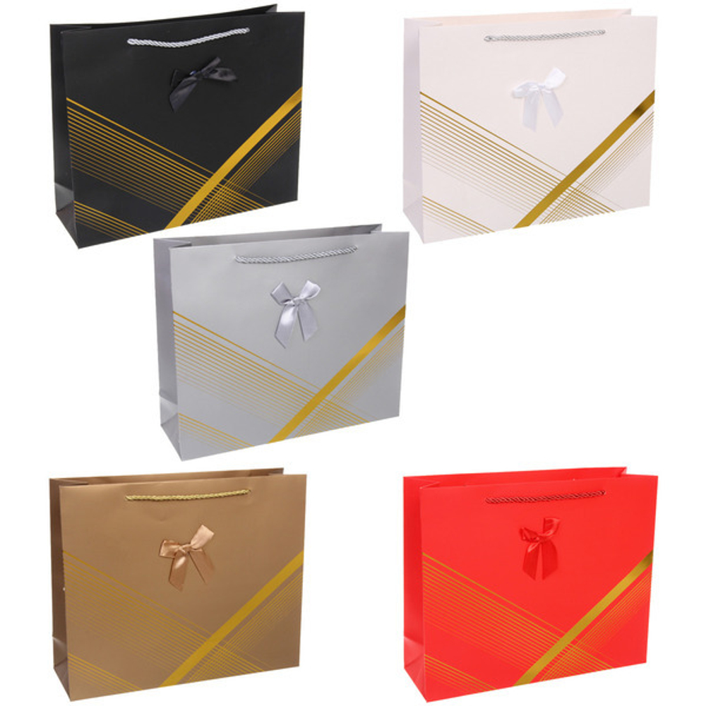 Пакет подарочный «Милый бантик» 32*26*10 см