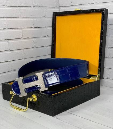 Ремень Hermes из кожи крокодила