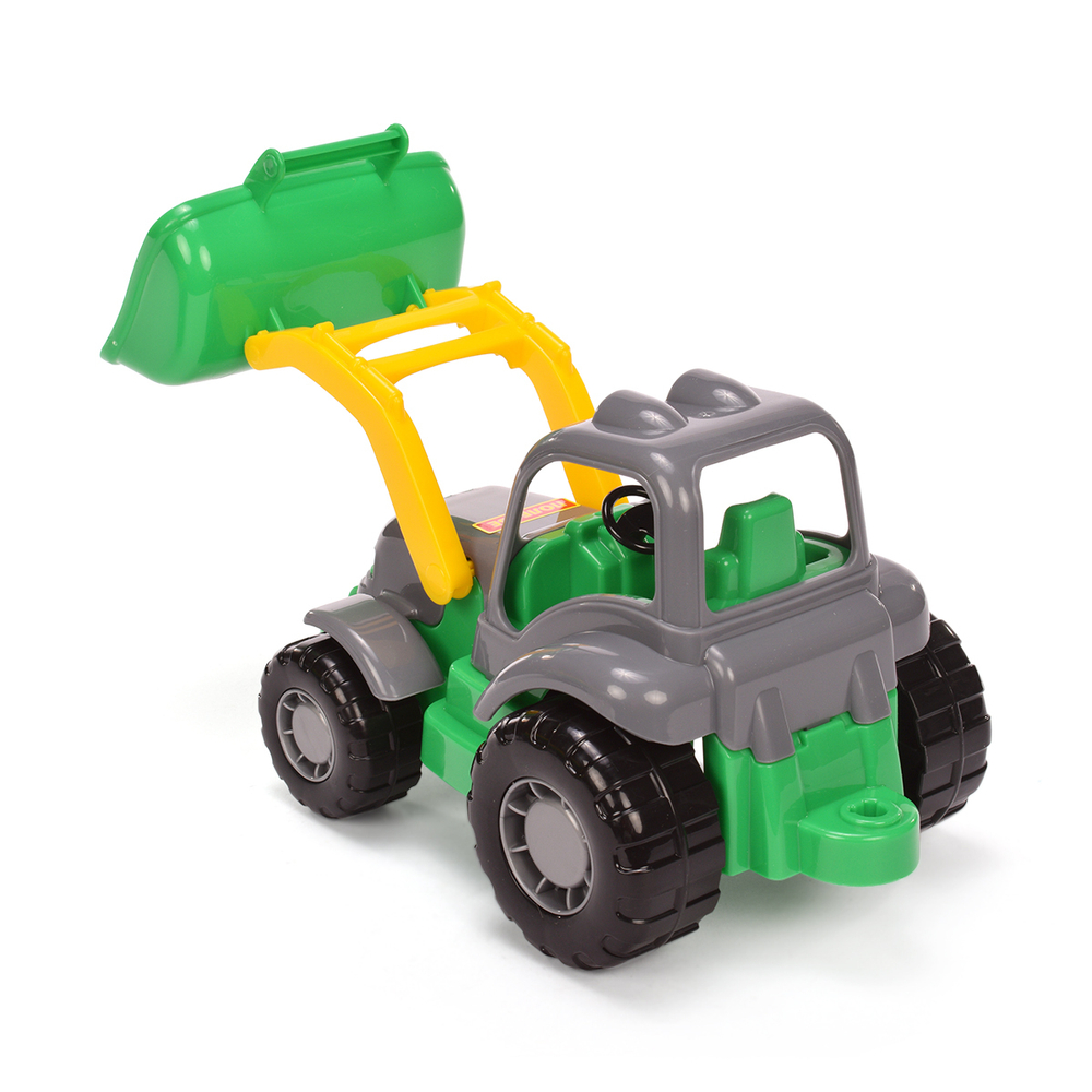 Трактор "Крепыш" с прицепом №2 и ковшом (Полесье)