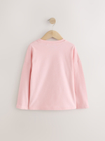 Лонгслив для девочки Next E44-424, Розовый