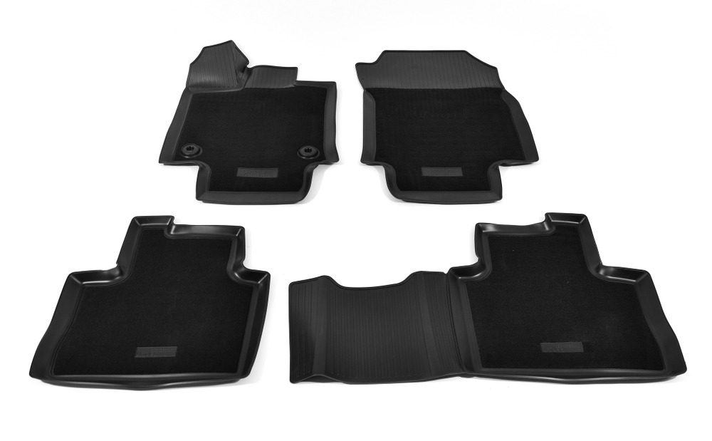 Ковры в салон Norplast/Unidec для Toyota RAV4 (2019-)Полиуретан,Черный,АКПП арт.NPA11-C88-710-CM