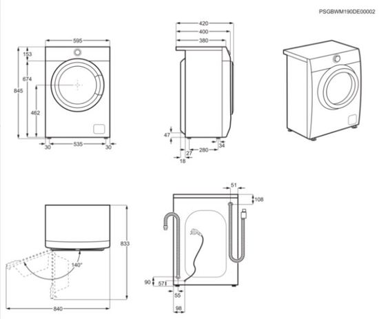 Стиральная машина Electrolux EW6S4R06BX