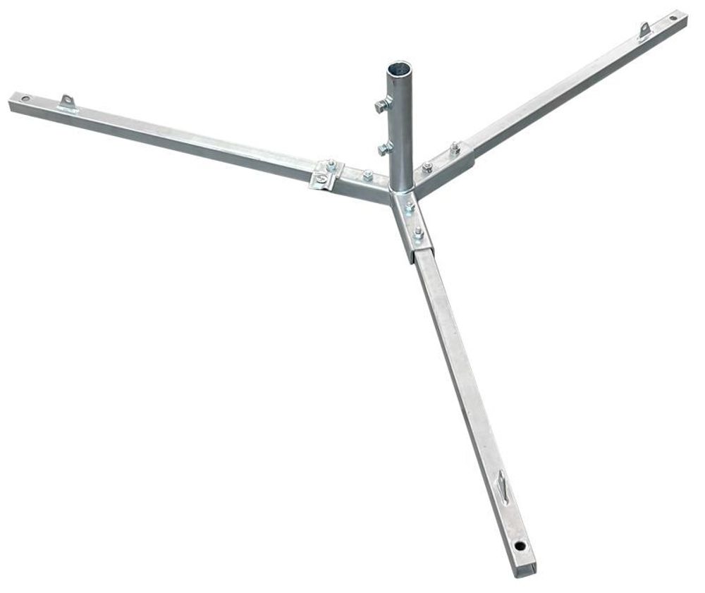 Основание для молниеприемной мачты 5-9м тренога IEK ZML10D-3L-01-10 Основание для молниеприемной мачты 5-9м тренога IEK ZML10D-3L-01-10