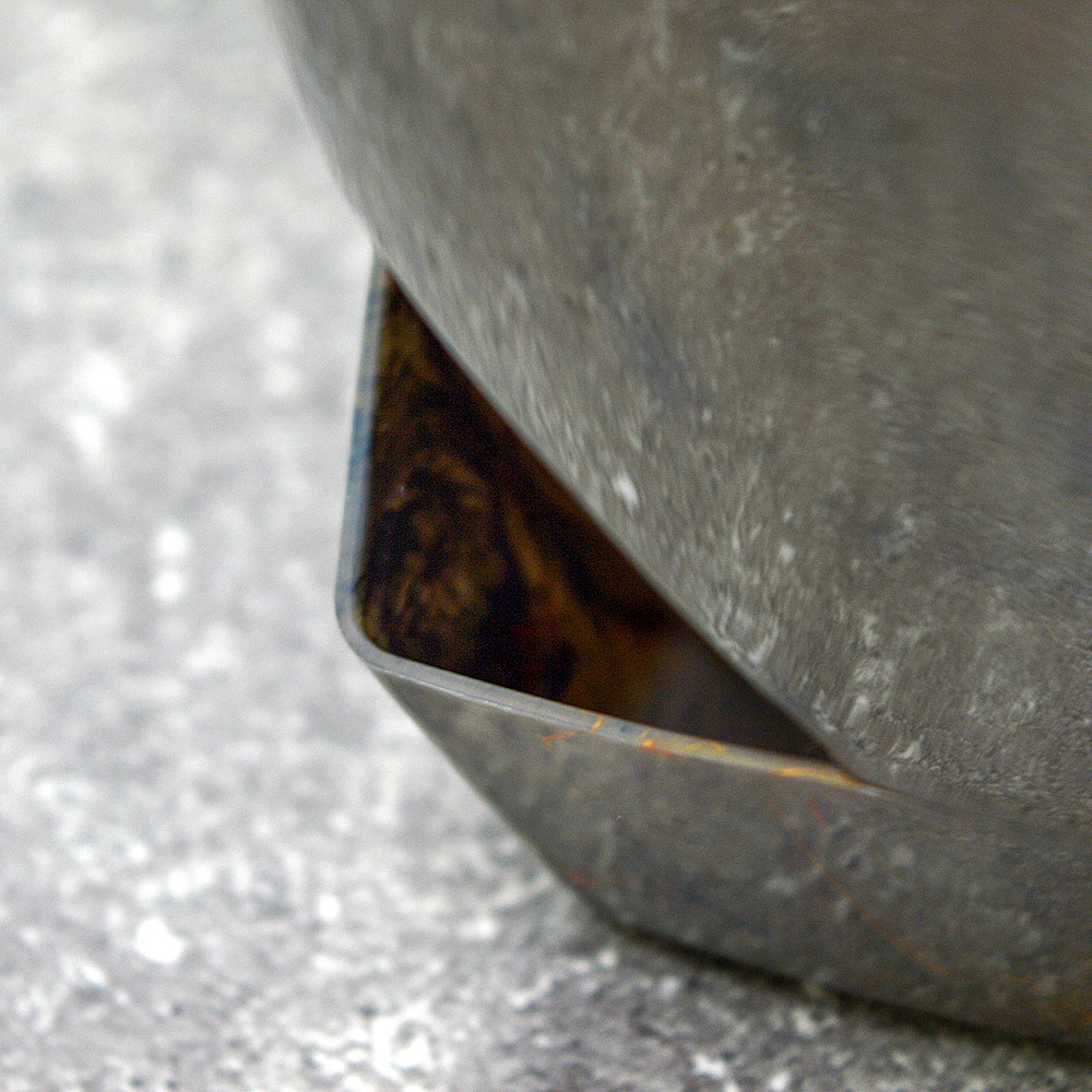 Горшок цветочный 3л Элеганс Минерал, золотая скала