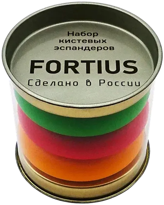 Эспандеры кистевые "Fortius" набор 3шт 20,30,40кг тубус