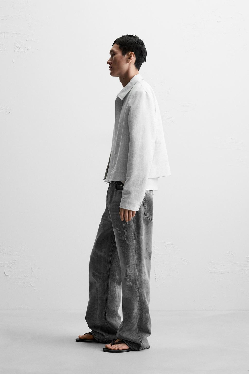 Укороченная куртка jacquard