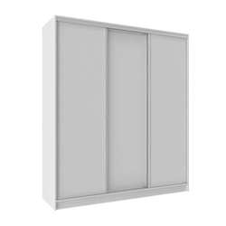 Шкаф-купе трехдверный 2000 Домашний Белый