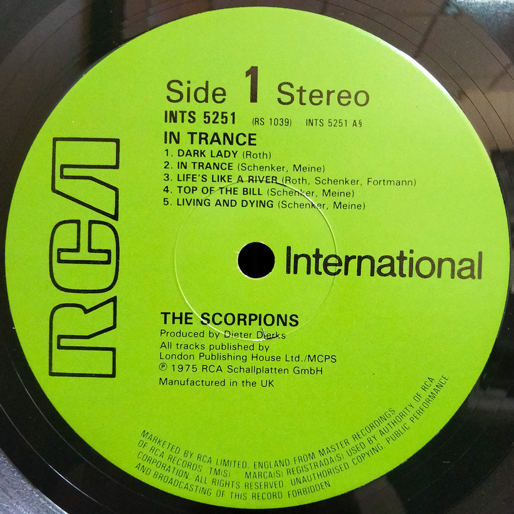 Scorpions / In Trance (LP)